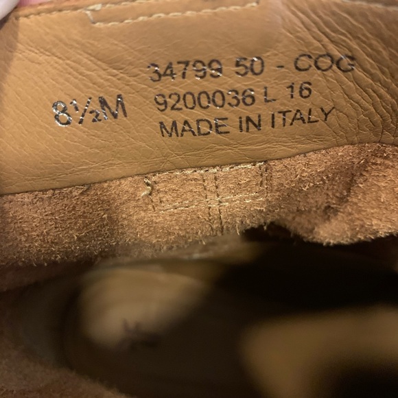 8.5 FRYE RICKI RING STRAP BOOT IN COGNAC - Picture 4 of 8